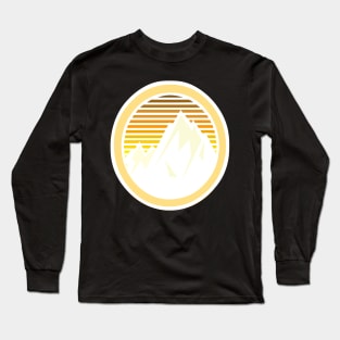 vintage mountain Long Sleeve T-Shirt